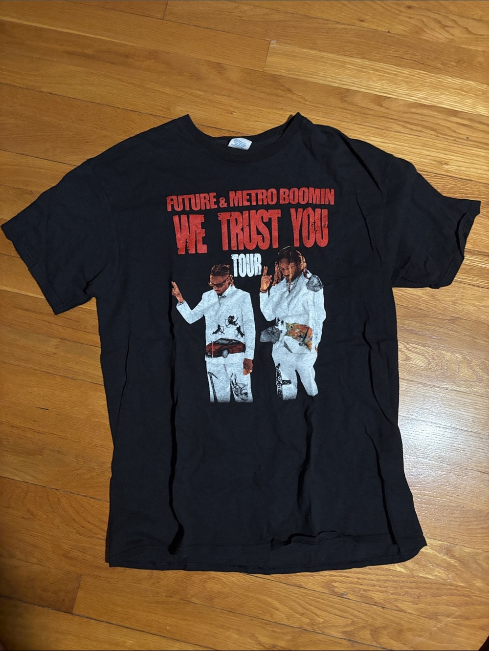 Metro boomin and future We Trust You Tour Graphic Tee - Black